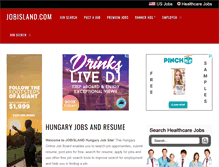 Tablet Screenshot of hu.jobisland.com