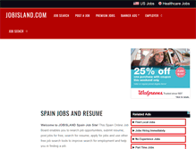 Tablet Screenshot of es.jobisland.com