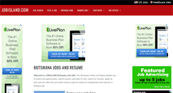 Desktop Screenshot of bw.jobisland.com