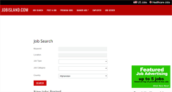 Desktop Screenshot of jobisland.com