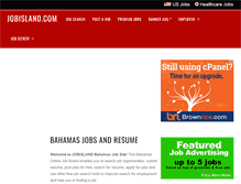 Tablet Screenshot of bs.jobisland.com