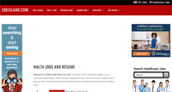Desktop Screenshot of mt.jobisland.com