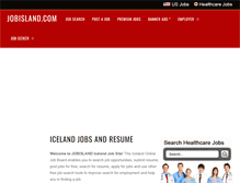Tablet Screenshot of is.jobisland.com