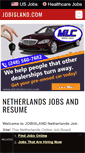 Mobile Screenshot of nl.jobisland.com