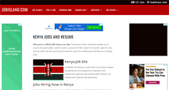 Desktop Screenshot of ke.jobisland.com