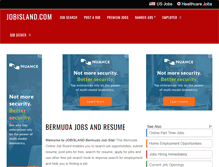 Tablet Screenshot of bm.jobisland.com