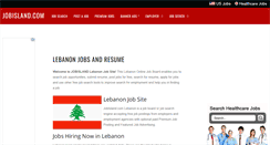 Desktop Screenshot of lb.jobisland.com