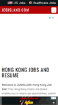 Mobile Screenshot of hk.jobisland.com