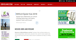 Desktop Screenshot of mx.jobisland.com