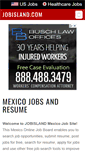 Mobile Screenshot of mx.jobisland.com