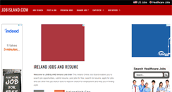 Desktop Screenshot of ie.jobisland.com